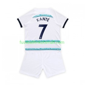 Fußballtrikots Chelsea Kante 7 Kinder 2022-2023 Kurzarm Auswärts-trikot kaufen